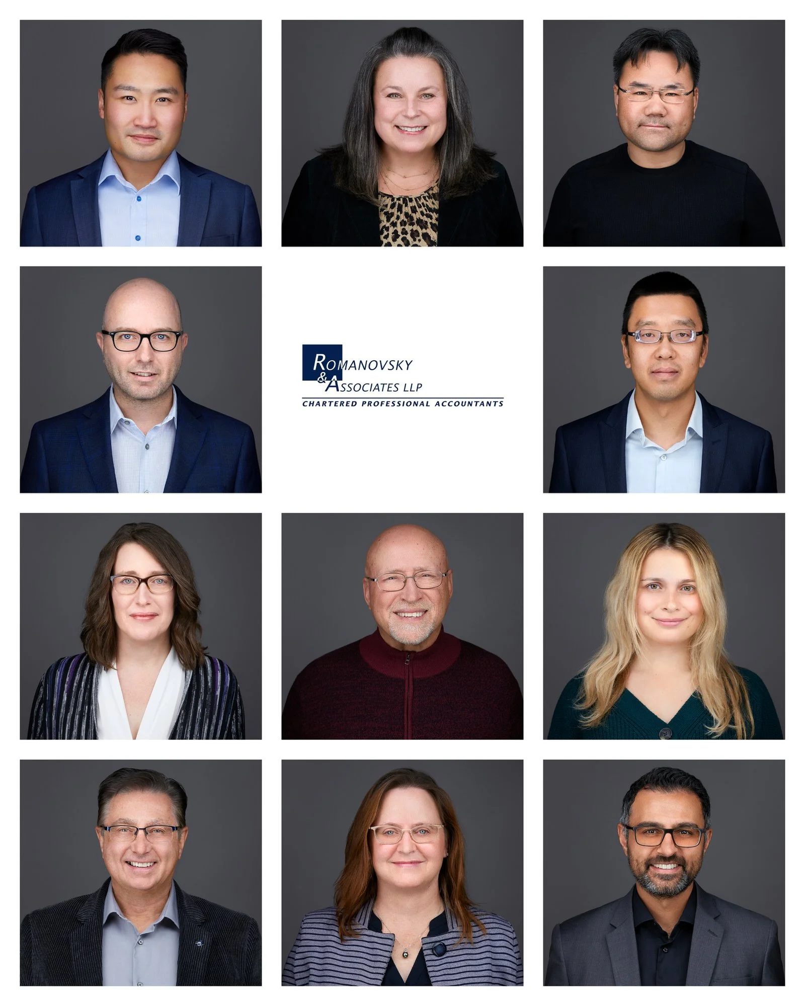 Romanovsky — team headshots, Edmonton