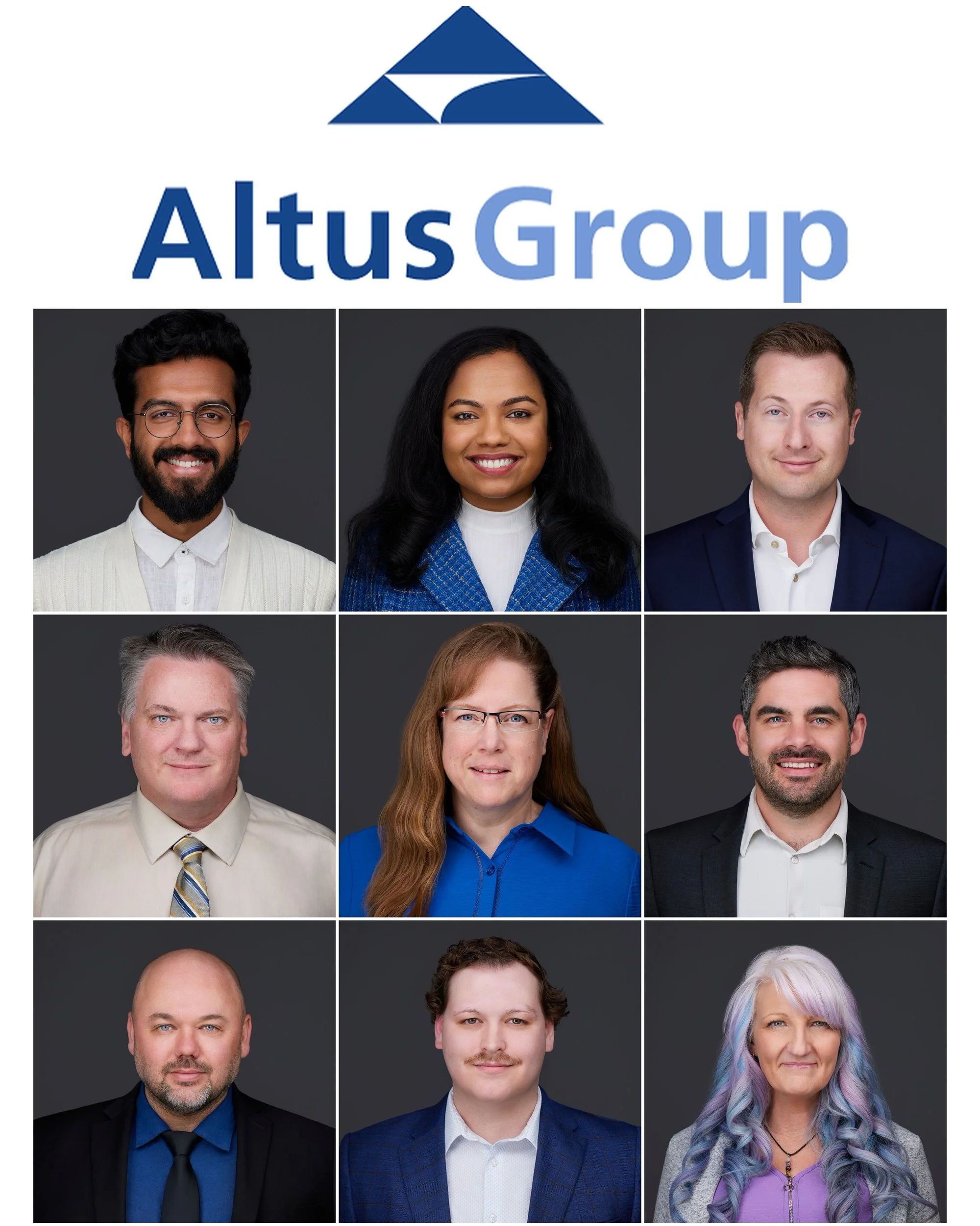 Altus Group — team headshots, Edmonton