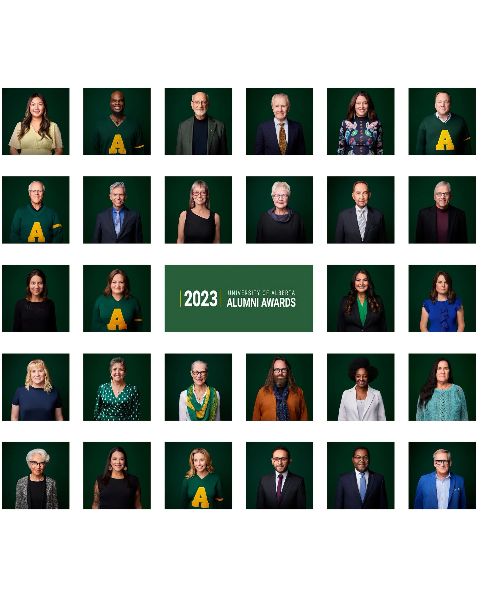 Alumni Awards — team headshots, Edmonton