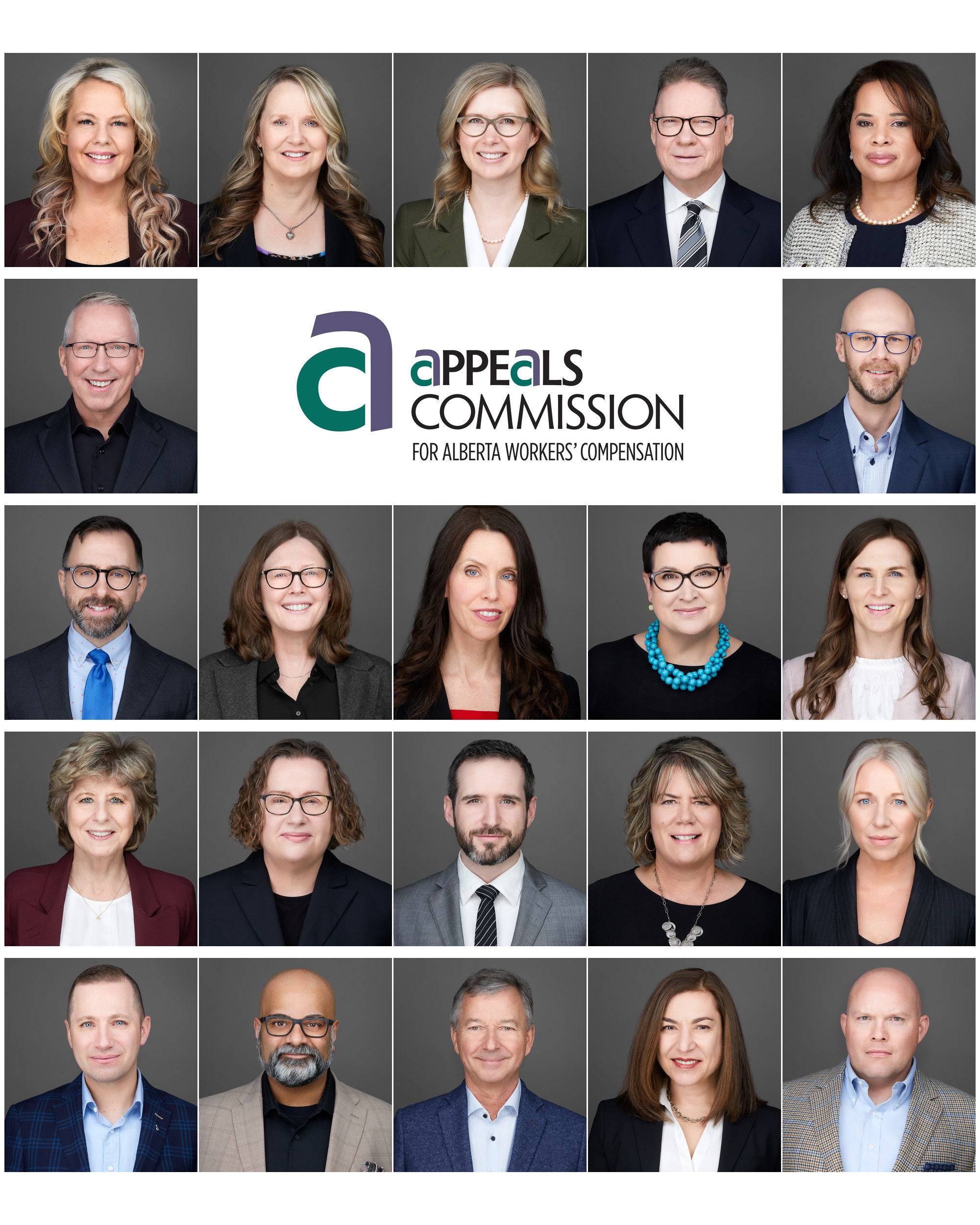 Appeals Commission for Alberta Workers’ Compensation — team headshots, Edmonton