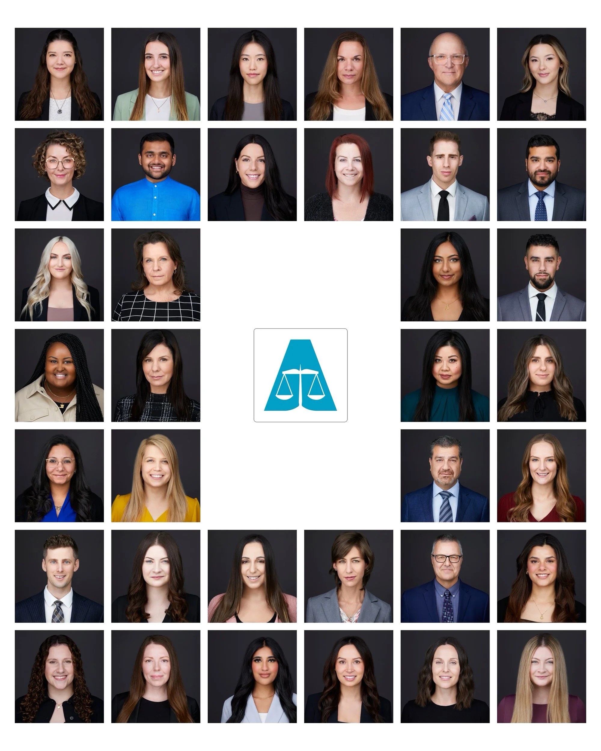 Assiff Law — team headshots, Edmonton