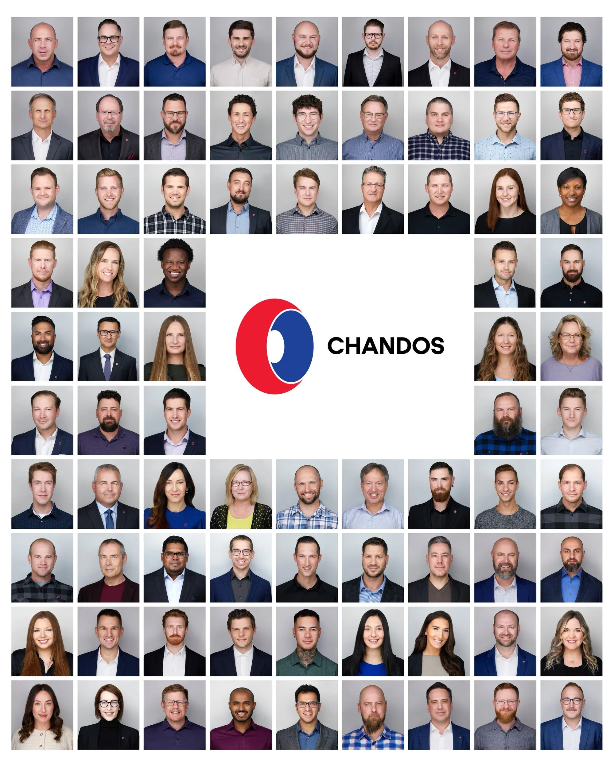 Chandos — team headshots, Edmonton
