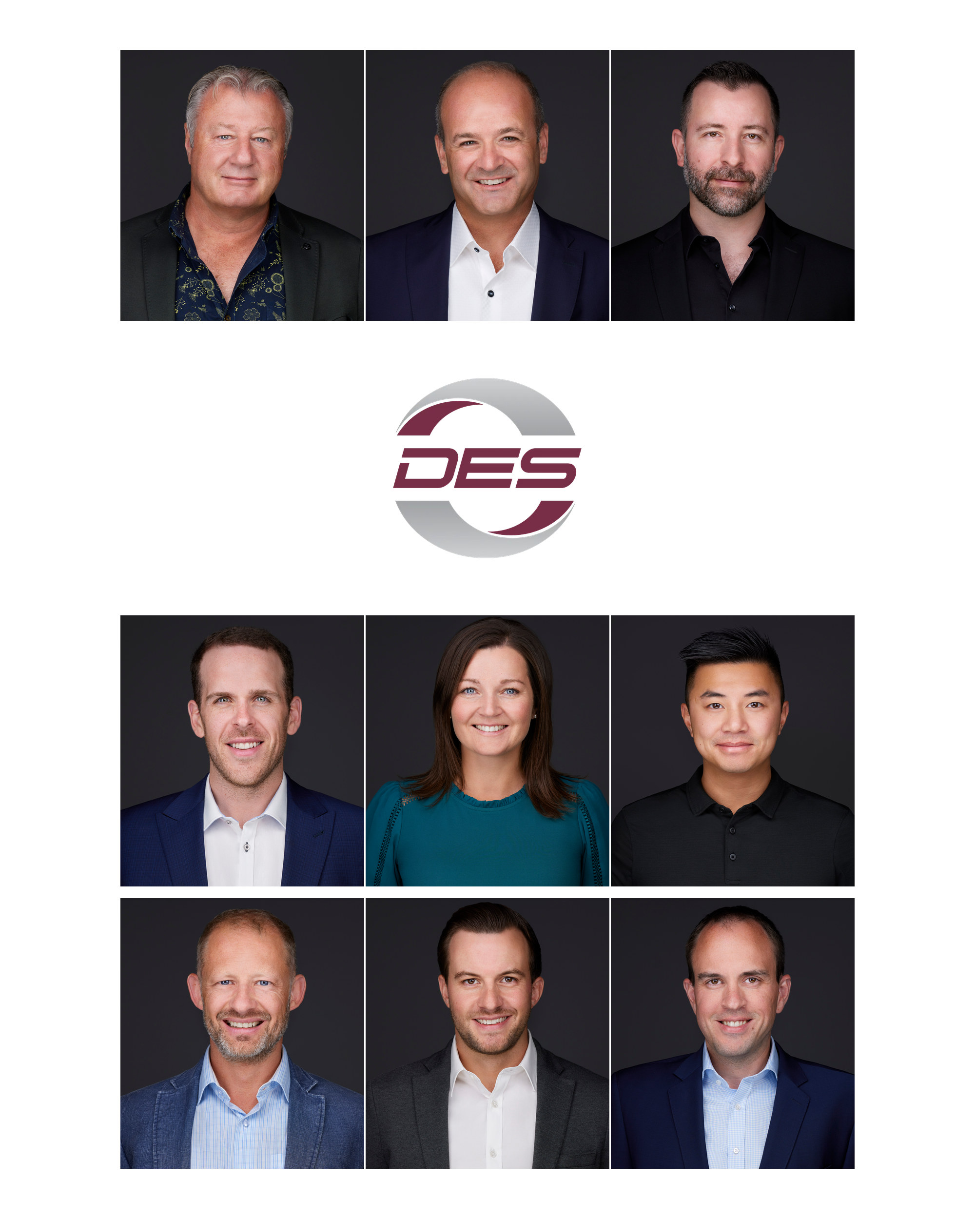 DES Engineering — team headshots, Edmonton