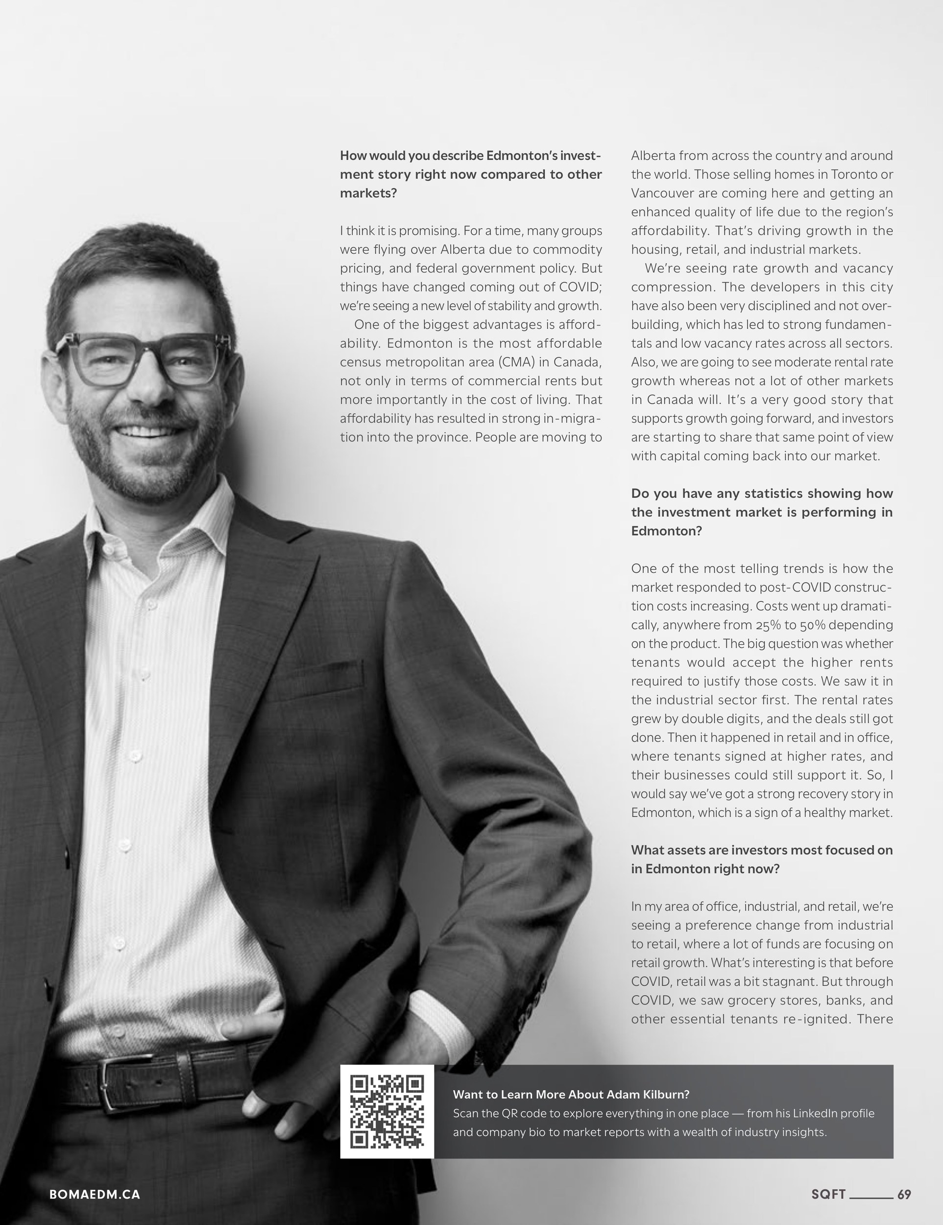Talking Investment: the interview, the portrait carried across