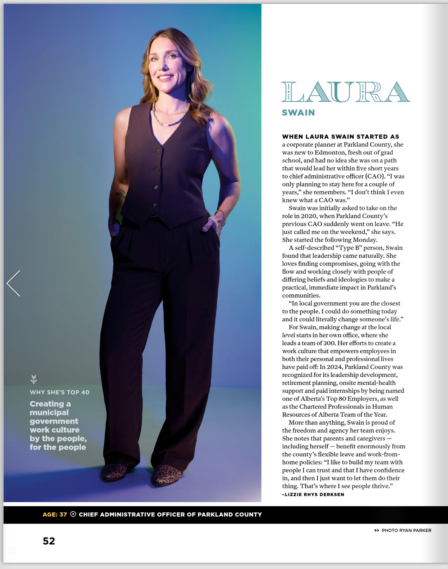 Laura Swain’s page