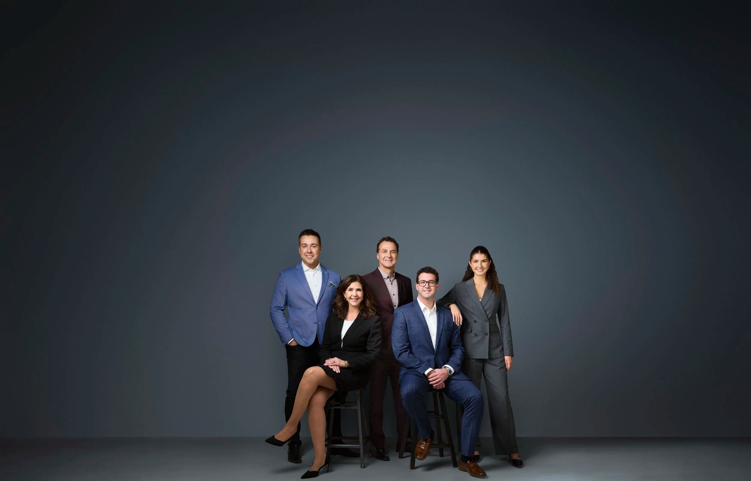 Esposito Group team portrait, Edmonton studio