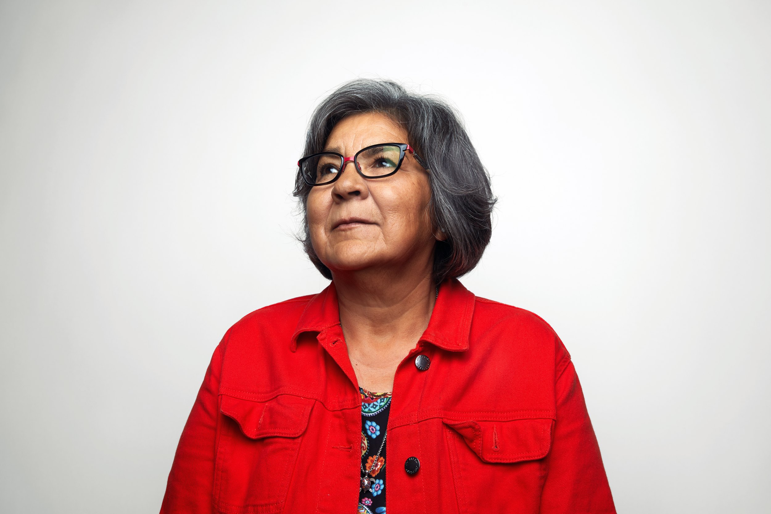 The same session, looking up
