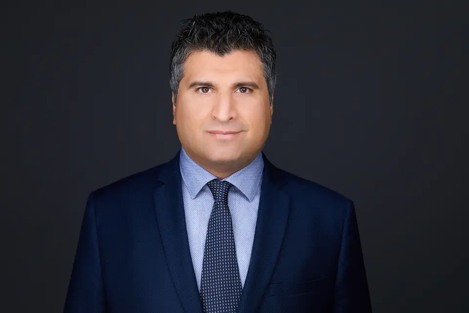 Business headshot, Edmonton studio