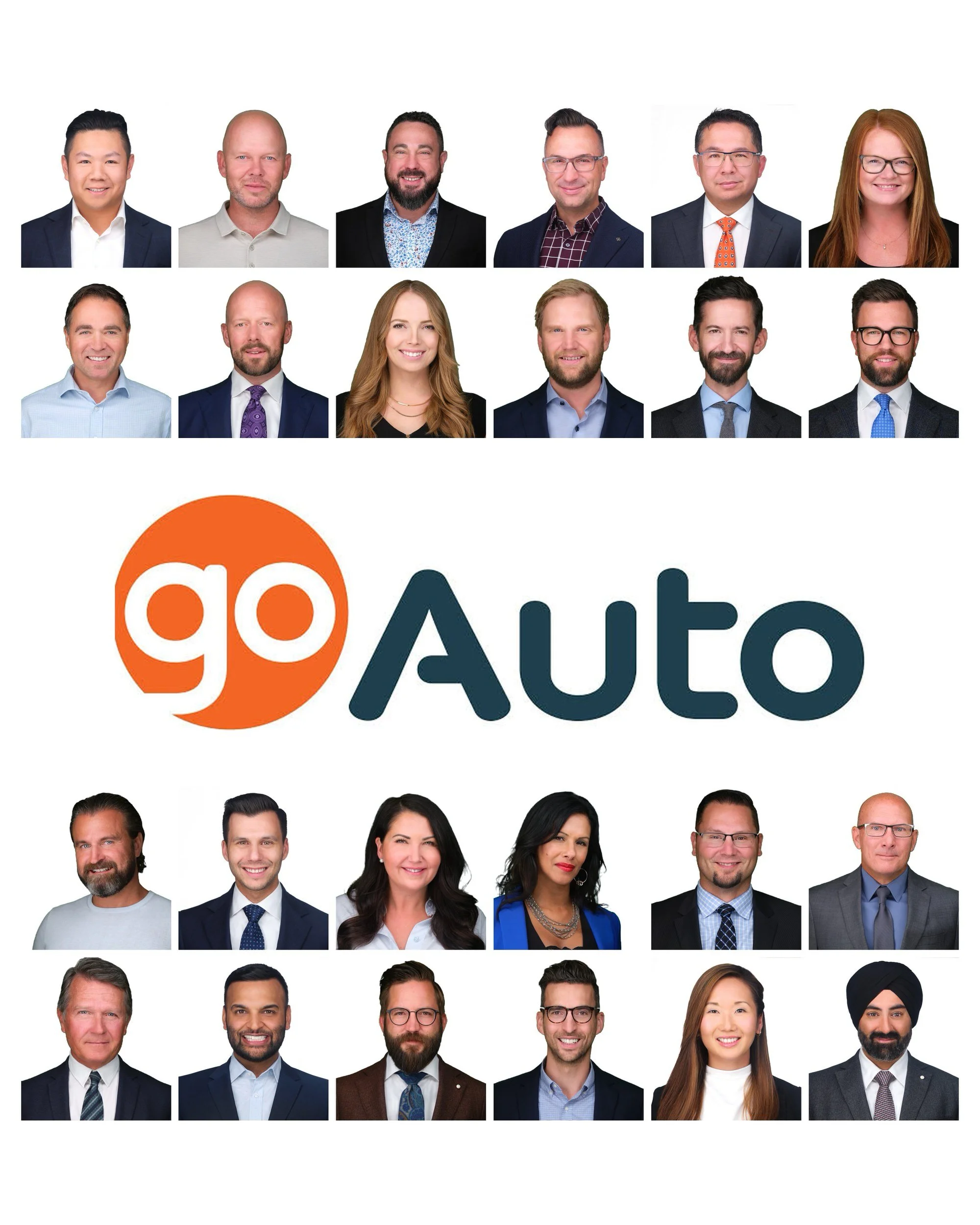 Go Auto — team headshots, Edmonton