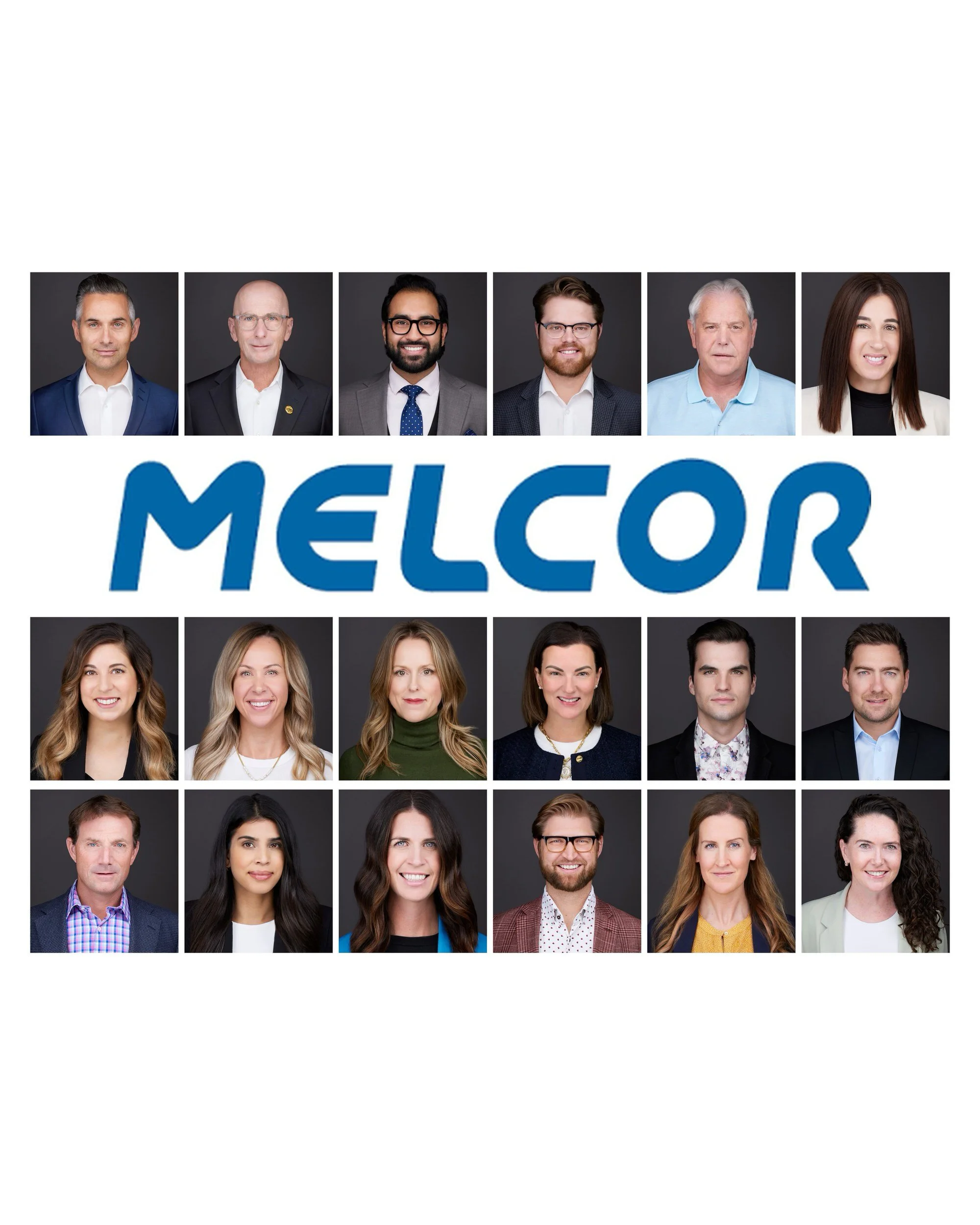 Melcor — team headshots, Edmonton