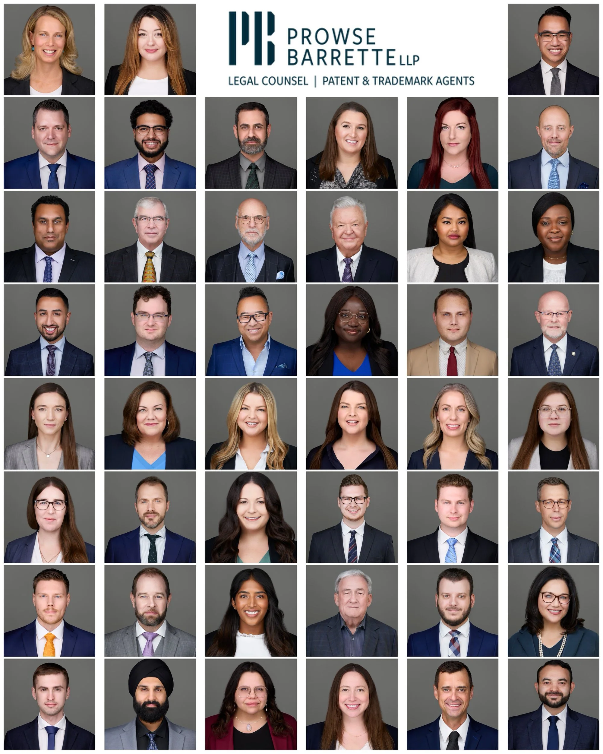 Prowse Barrette — team headshots, Edmonton