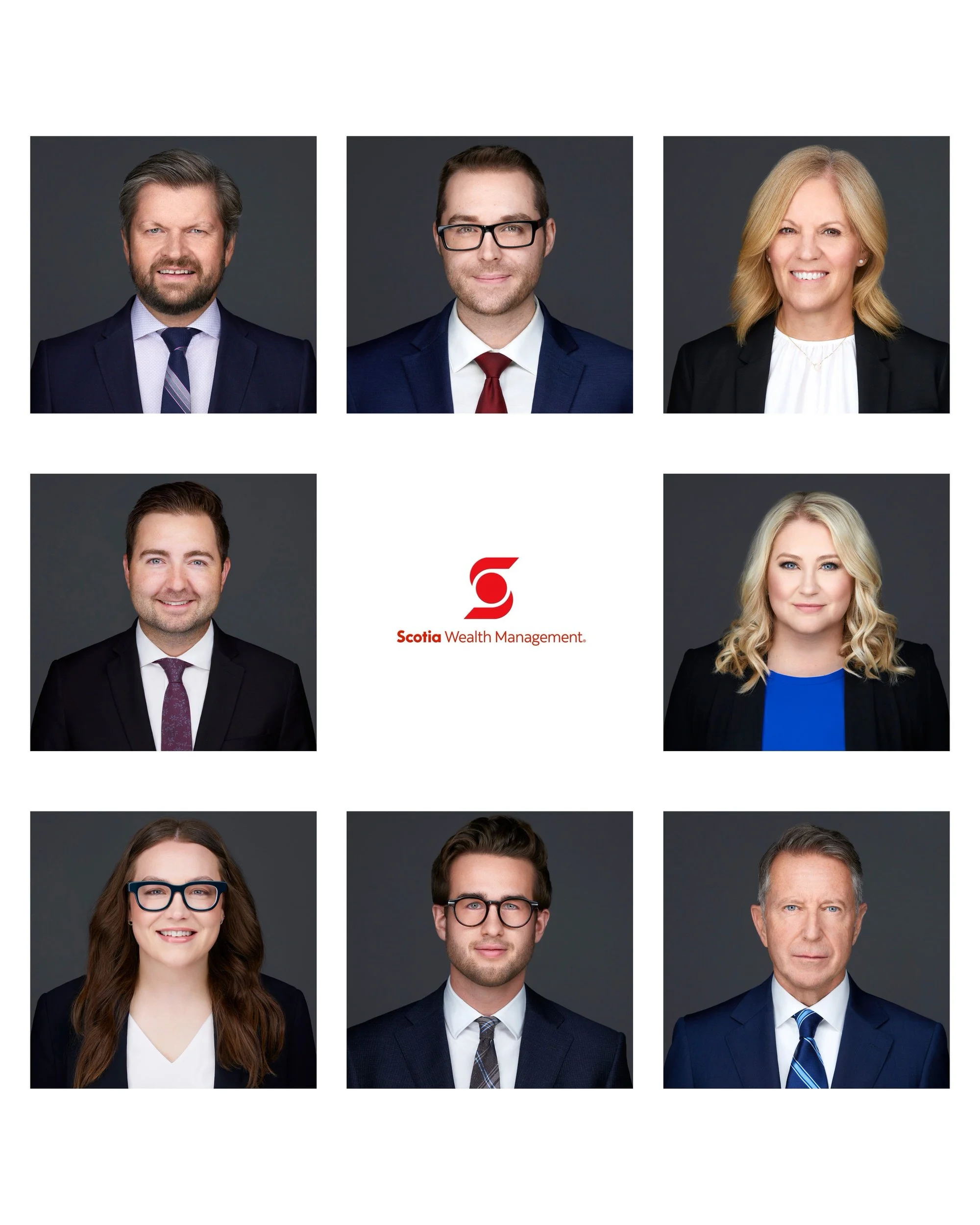 Scotia Wealth — team headshots, Edmonton