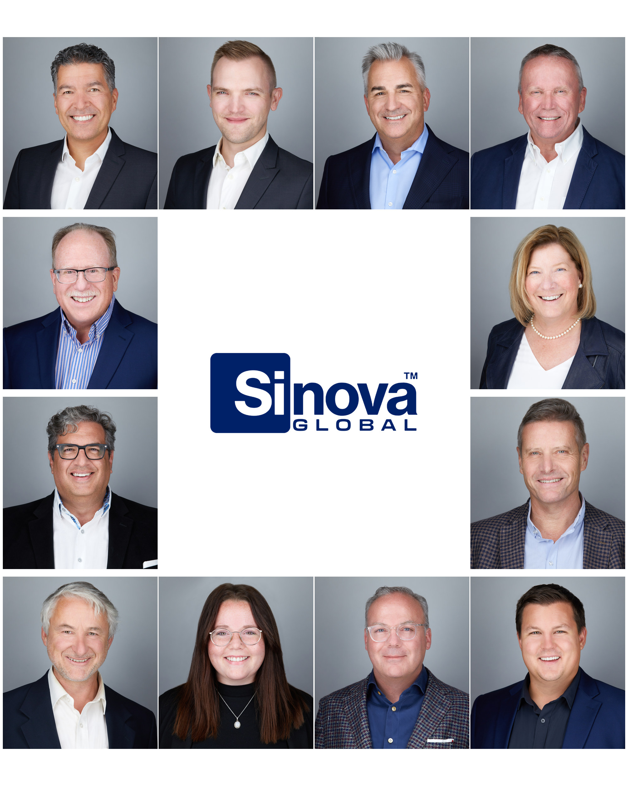 Sinova Global — team headshots, Edmonton