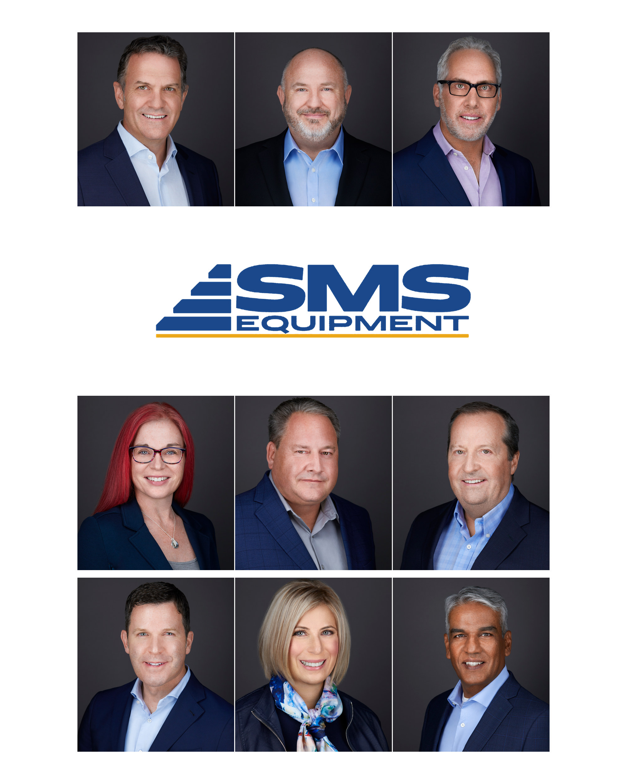 SMS Equipment — team headshots, Edmonton