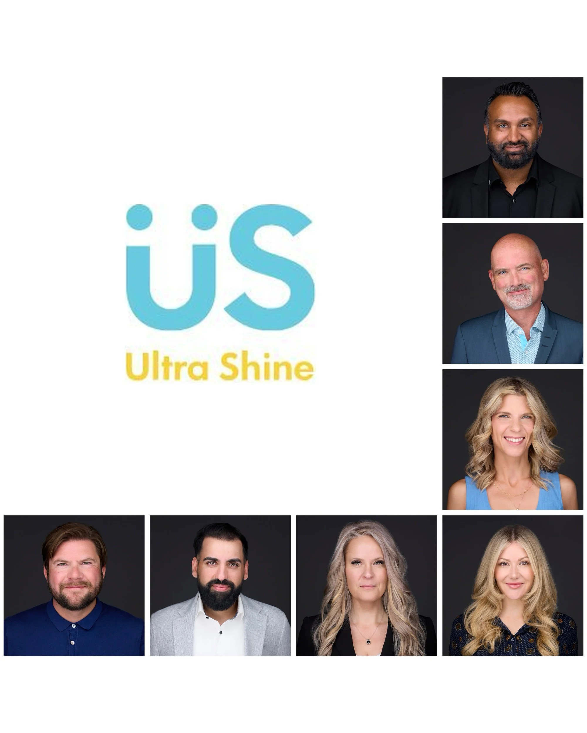Ultra Shine — team headshots, Edmonton